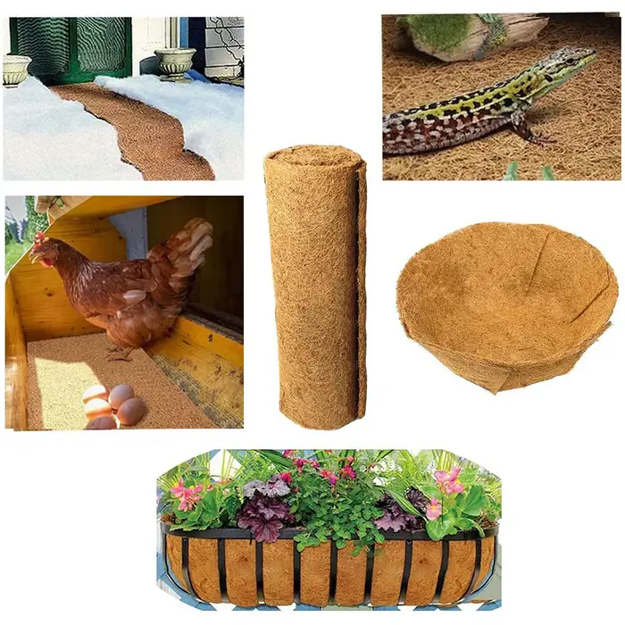 Rouleau de fibres végétales