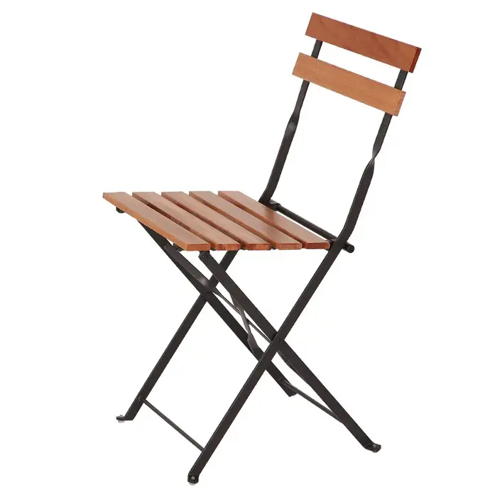 Tables basses pliantes en bois massif