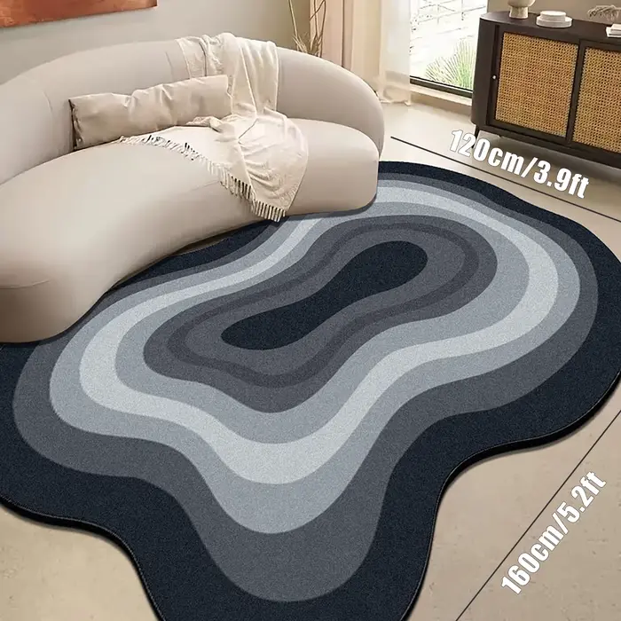 VIKAMA – tapis de salon d'art irrégulier