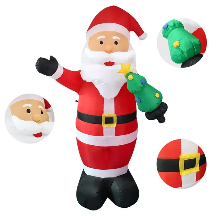 Noël gonflable du père