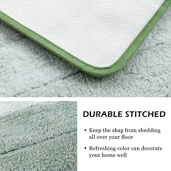 Tapis de Luxe Antidérapant Ultra Absorbant l'Eau