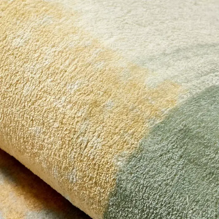 Tapis vert de Style rétro pour décoration de chambre à coucher