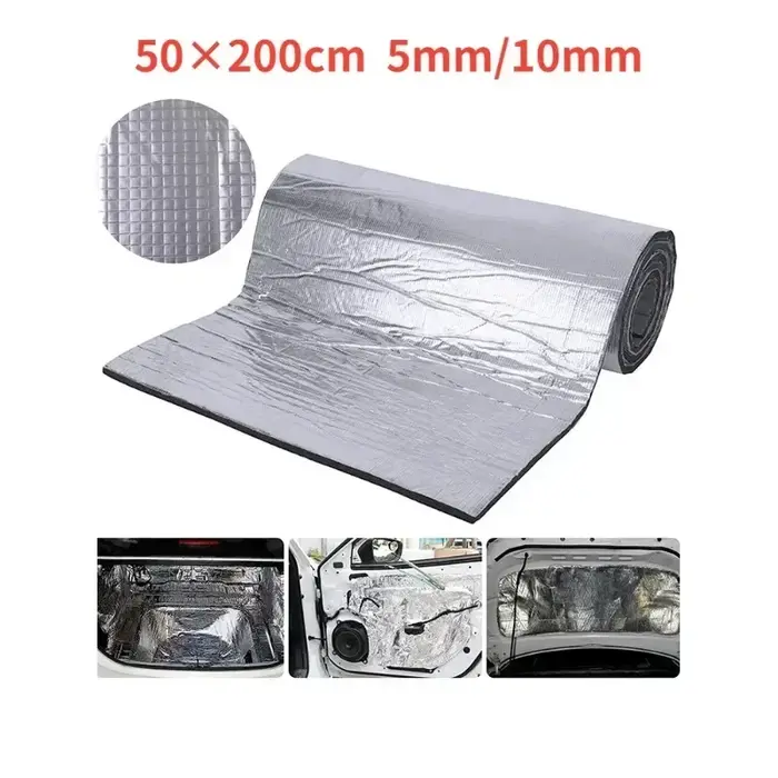 Tapis d'isolation thermique et phonique ignifuge 200x50cm