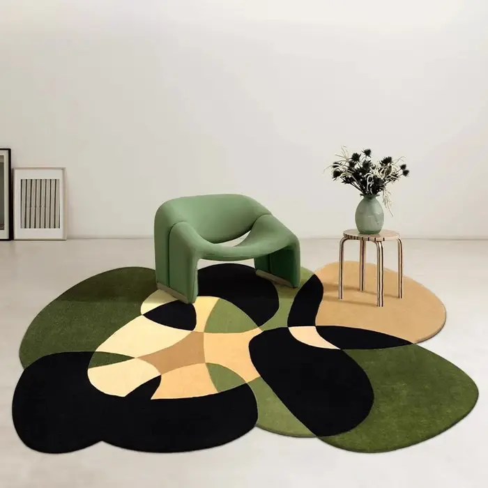 Tapis de luxe léger pour salon