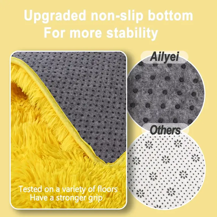 Tapis doux pour salon