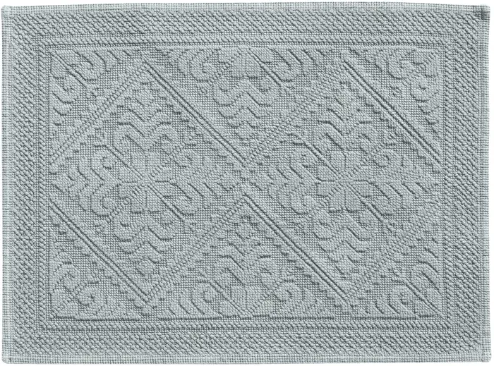 Tapis de bain uni Enzo Jade 54 x 64