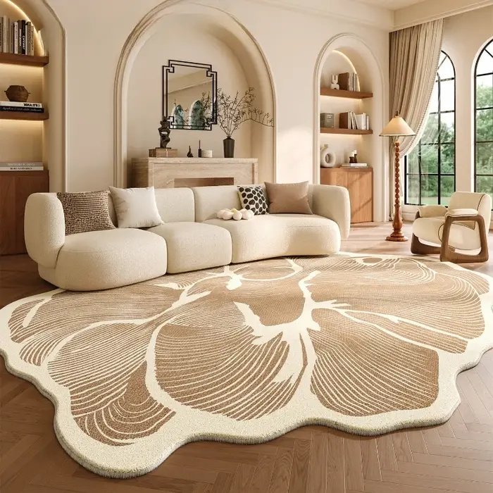 Tapis de style moderne pour chambre à coucher
