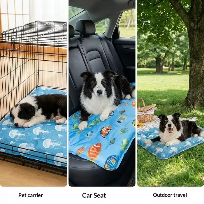 Tapis rafraîchissant pour animaux de compagnie