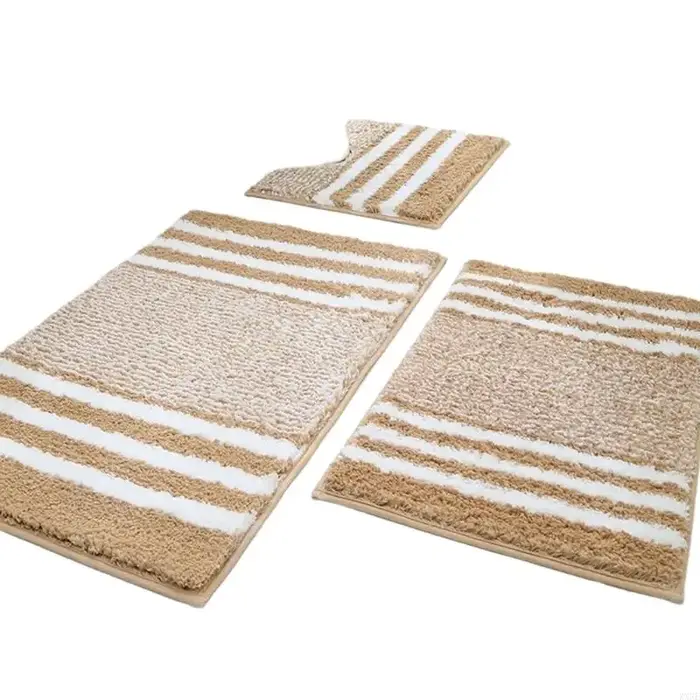 Ensemble tapis salle bain lavable