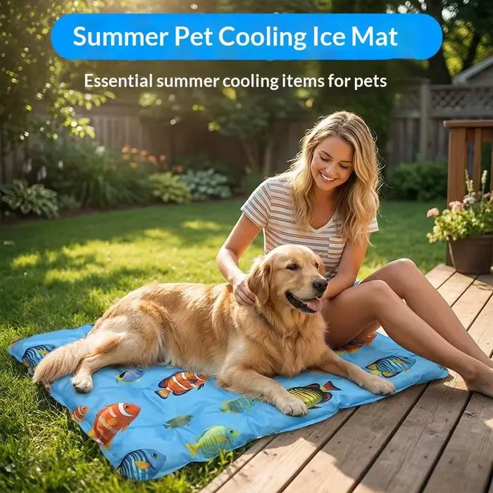 Tapis rafraîchissant pour animaux de compagnie