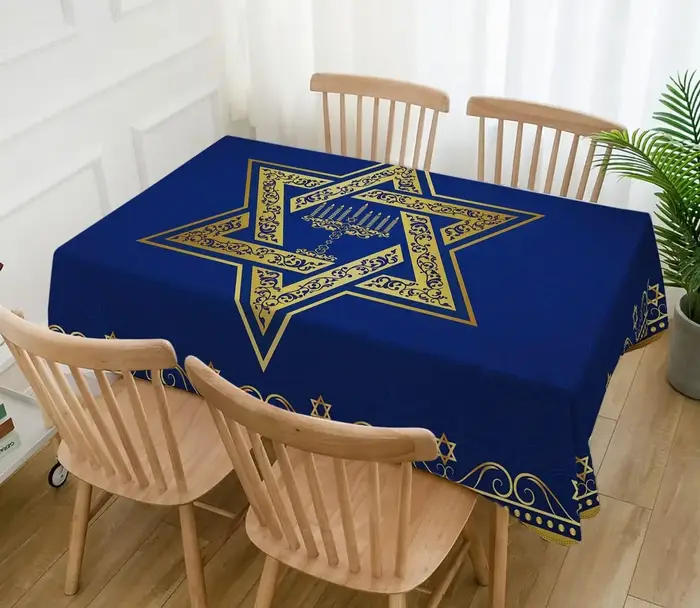 Nappe rectangulaire Hanouka