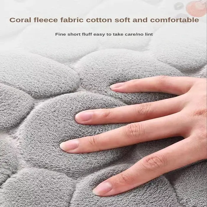 Tapis de Bain en Relief 3D Antidérapant