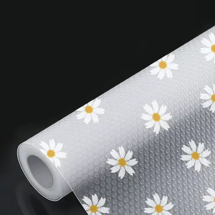 Tapis d'armoire de cuisine à fleurs de marguerite