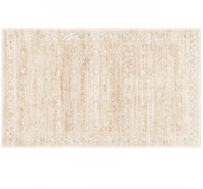 Tapis Texture Vintage, motif Floral traditionnel