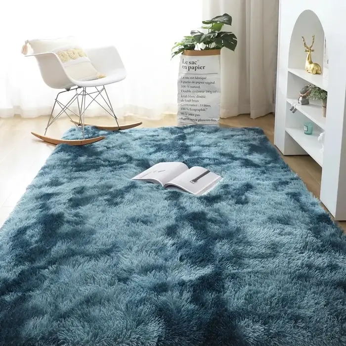 Grand Tapis Doux et Moelleux à Cheveux Longs, pour Salon, Couloir, délégations, Buanderie, Chambre à Coucher, hypothécaire ami, 160x230