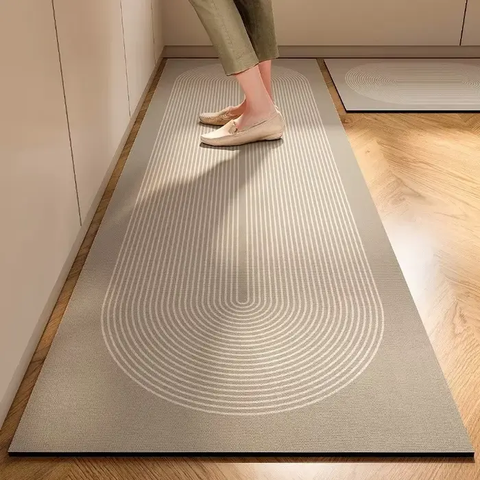 VIKAMA – tapis de cuisine en diatomite, Style moderne et Simple, facile à entretenir à la maison, tr