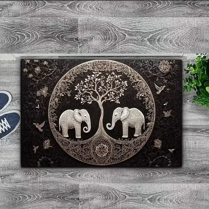 Arbre de vie tapis de bienvenue