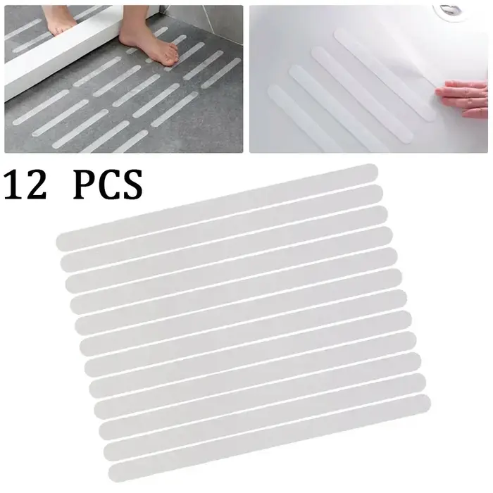 Bandes antidérapantes, tapis de baignoire et de douche