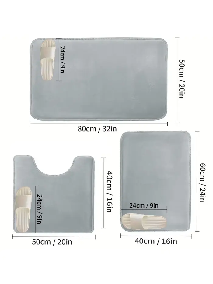 Tapis éponge imperméable non ald