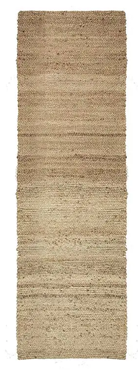 Tapis uni Jarod Naturel 60 x 200