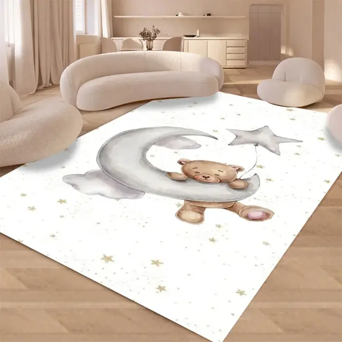 Tapis ours tapis de salon tapis de sol antidérapant tapis de salon tapis de chambre d'enfants tapis pour enfants tapis de jeu pour bébé chambre décoration de la maison