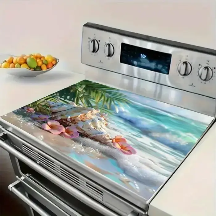 Tapis de comptoir de cuisine VIKAMA Summer Beach Ocean