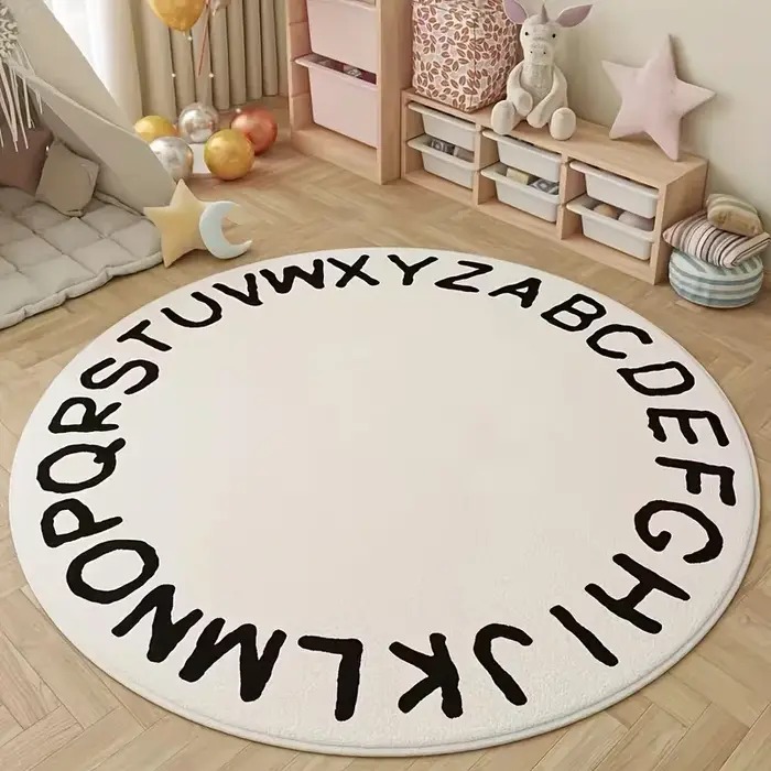 Tapis rond pour enfants