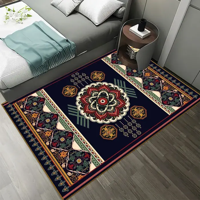 Tapis persan rétro pour salon et chambre à coucher