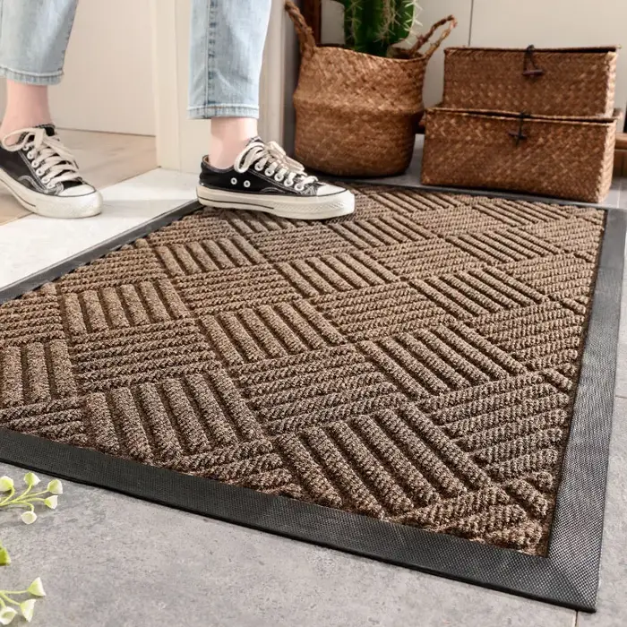 Doorvirus-Tapis Antidérapant, Imperméable, Anti-Poussière, Polymères de Bain, Caoutchouc, Nik, Extérieur, Durable, Maison, Entrée d'Hôtel