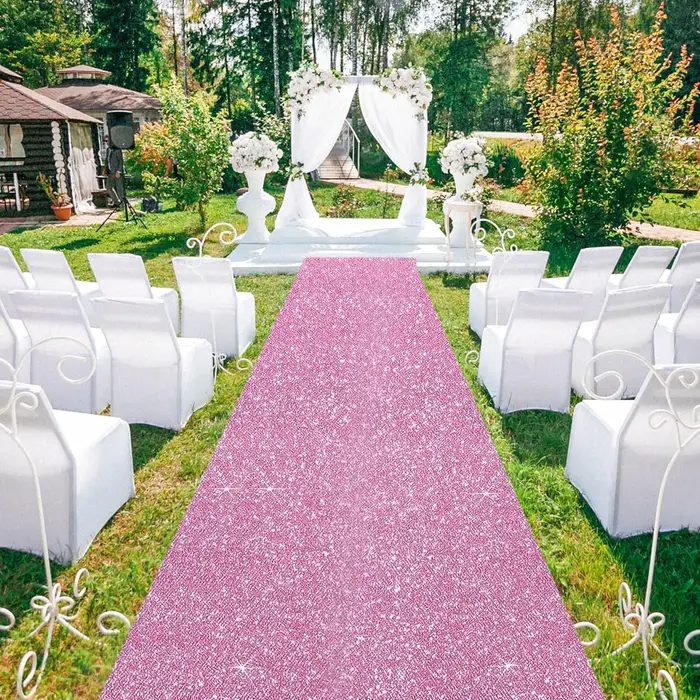 Super beaux tapis à paillettes peuvent être utilisés pour une variété d'occasions