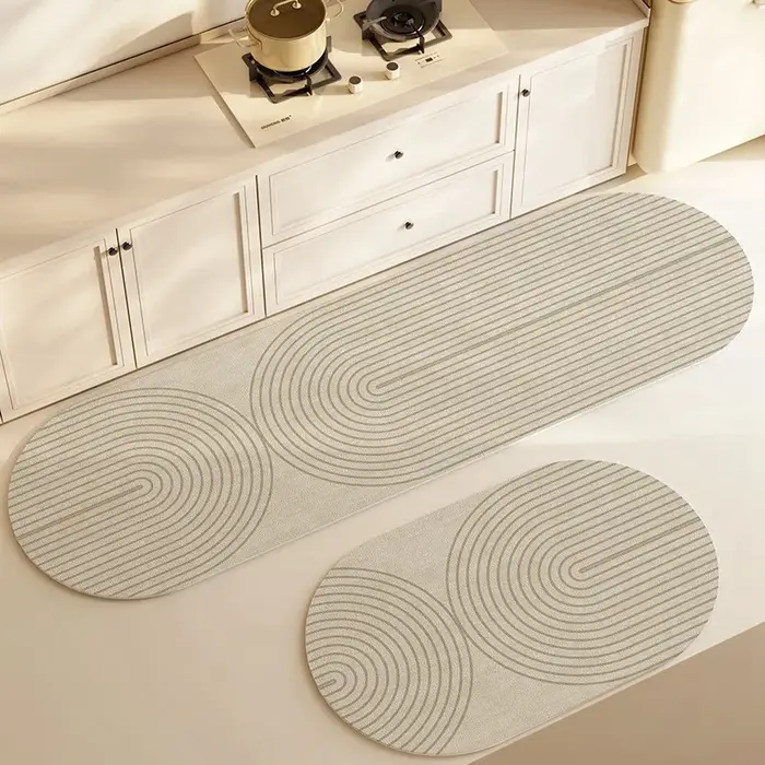 Tapis de cuisine Super absorbant en Diatomite
