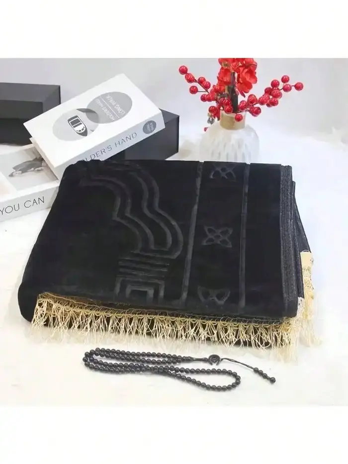 Tapis de prière en velours musulman