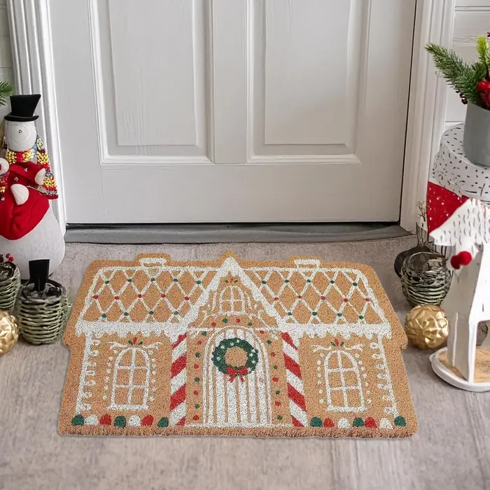 Tapis de bienvenue de noël 60x40x1cm