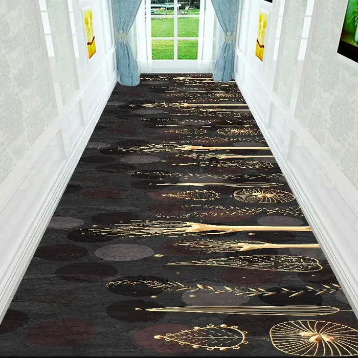 Tapis de couloir long moderne pour la maison