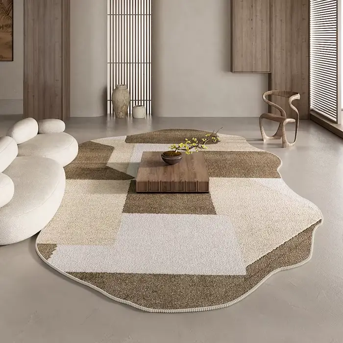 Tapis rétro américain pour chambre à coucher
