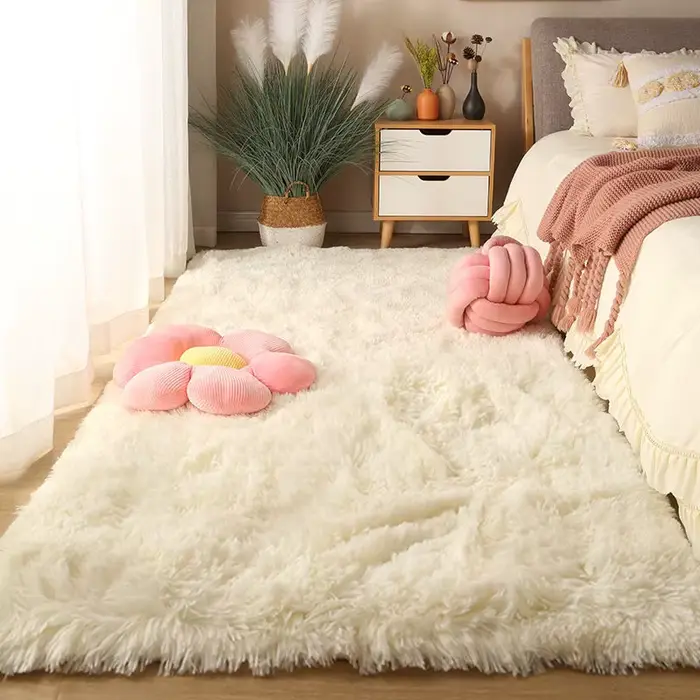 Tapis lavable pour cheveux longs