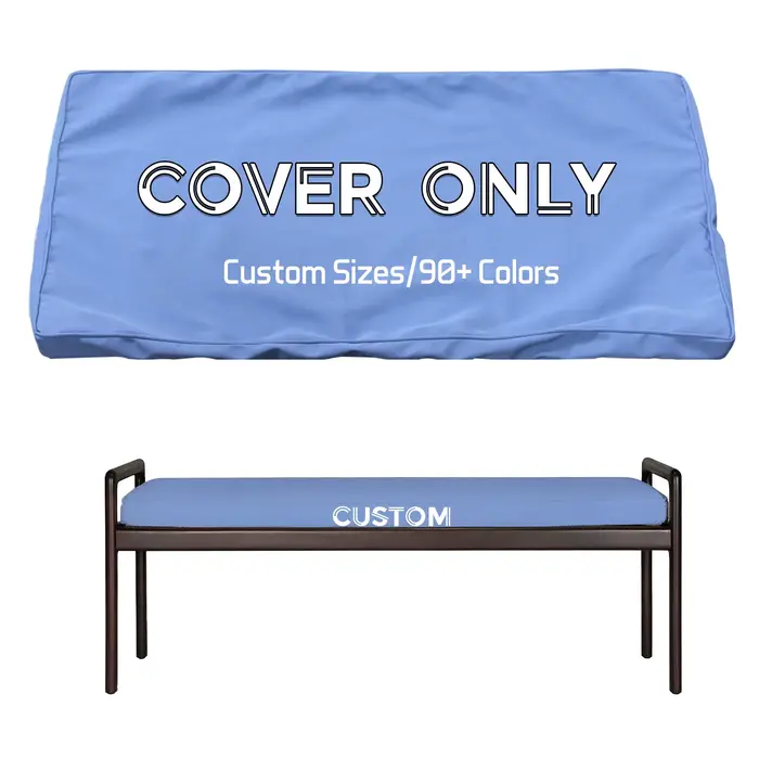 Housse de coussin de chaise imperméable d'extérieur personnalisée