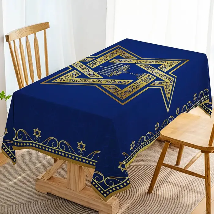Nappe rectangulaire Hanouka