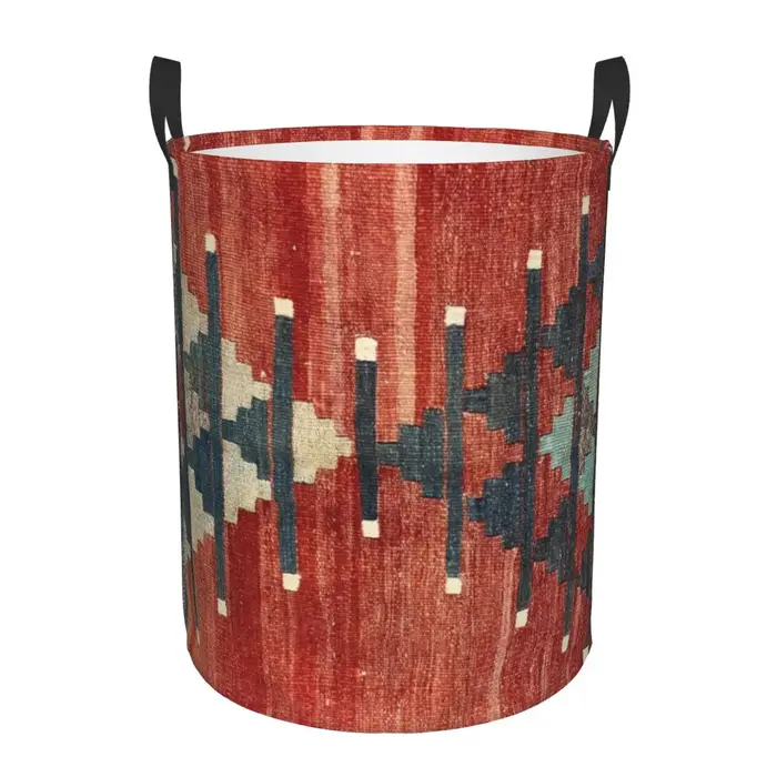 Panier à linge Kilim turc Vintage personnalisé