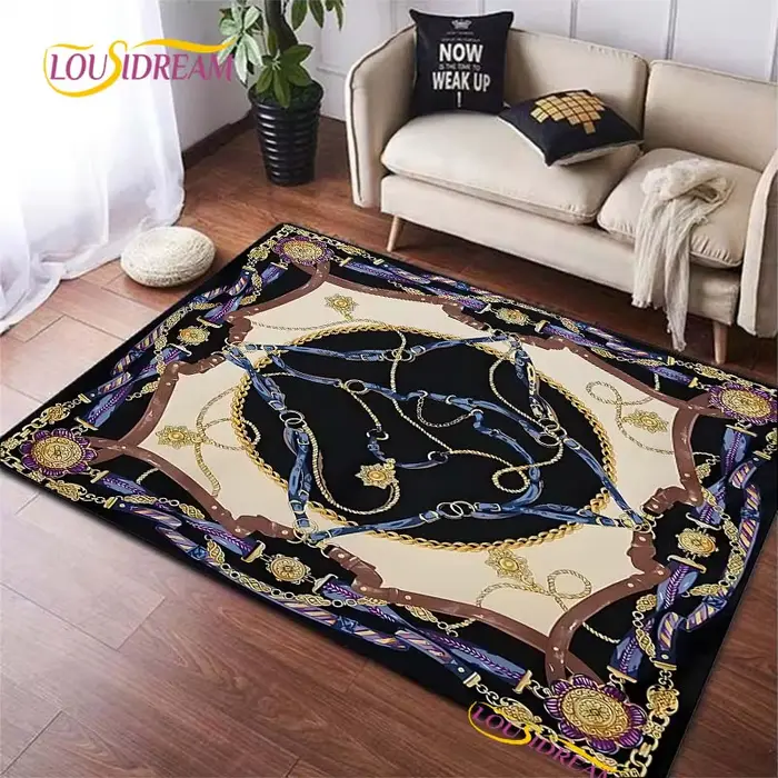 Tapis cheval au galop ethnique pour salon, chambre à coucher, porte de cuisine pour enfants, tapis d