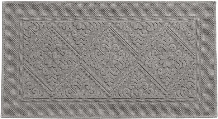 Tapis de bain uni Enzo Orage 70 x 140