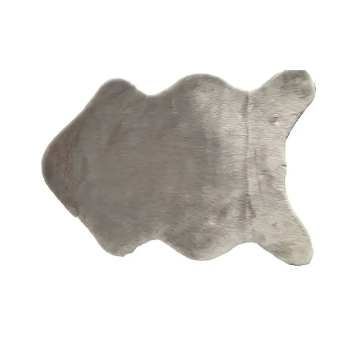 Tapis en peluche doux en peau de mouton pour chambre à coucher