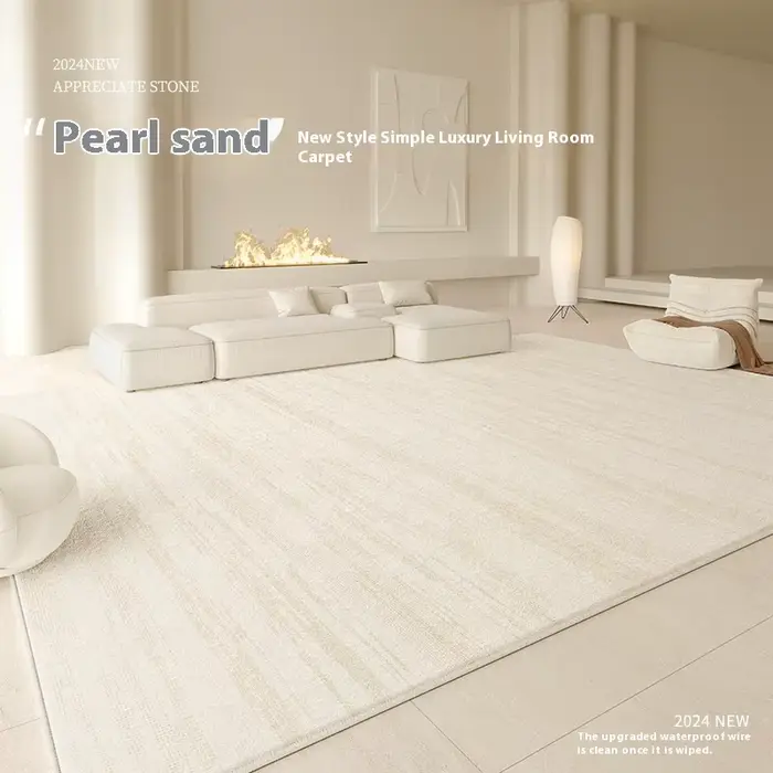 Tapis de salon antidérapant et imperméable