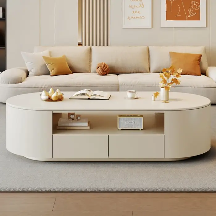 Table basse De Style crème