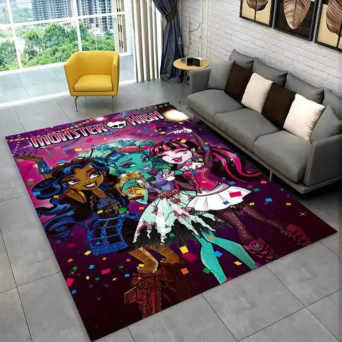 Tapis antidérapant pour salon