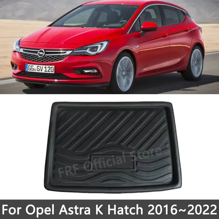 Tapis de Coffre Cargo Imperméable pour Voiture, Accessoire pour Holden SachOpel Astra K Hatch 2016 ~