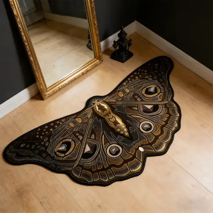 VIKAMA – tapis papillon de forme spéciale
