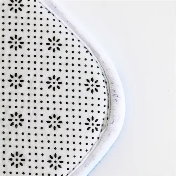Tapis anti-aldes circulaire personnalisé avec logo pour la maison