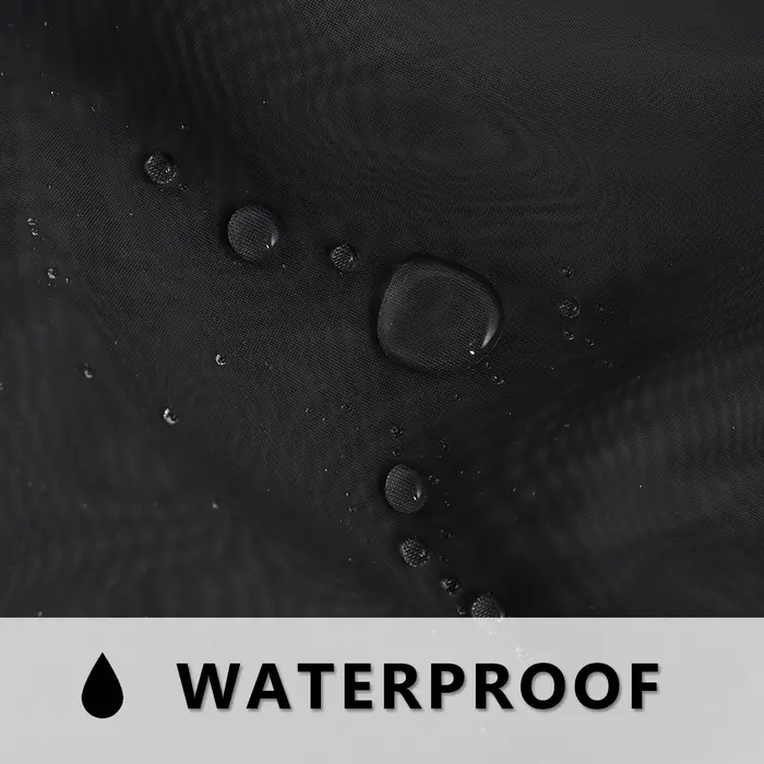 Rideau d'extérieur transparent avec languette, fibre de polyester transparente, rideau d'extérieur i