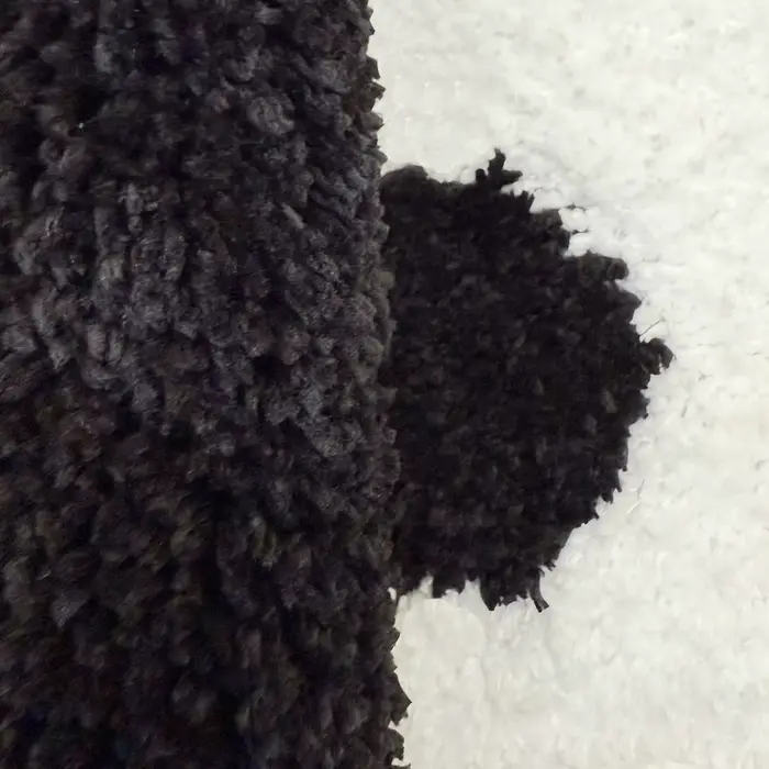 Tapis touffeté en vinyle créatif
